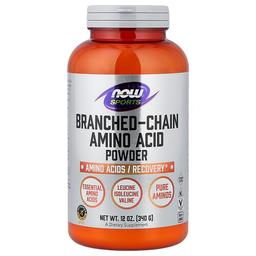 나우푸드 NOW Foods, Sports, 분지사슬아미노산 분말, 340g(12oz)