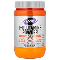 나우푸드 NOW Foods, 스포츠, L-글루타민 분말, 454g(1lb)