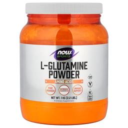 나우푸드 NOW Foods, 스포츠, L-글루타민 파우더, 2.2lbs (1kg)