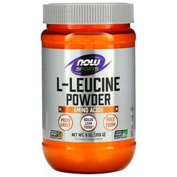 나우푸드 NOW Foods, 스포츠, L-류신 파우더, 255g(9oz)