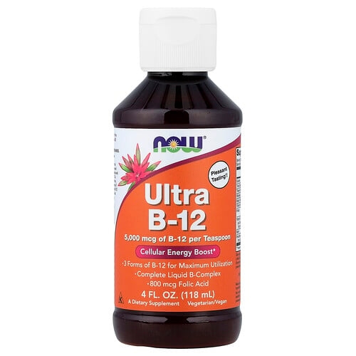 나우푸드 NOW Foods, 울트라 B-12, 118ml(4fl oz) 상세 이미지