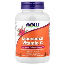 나우푸드 NOW Foods, 리포소말 비타민C, 베지 캡슐 120정(캡슐 1정당 0.5g)