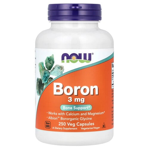 나우푸드 NOW Foods, 붕소, 3mg, 베지 캡슐 250정 상세 이미지
