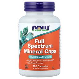 나우푸드 NOW Foods, Full Spectrum 미네랄 캡슐, 캡슐 120정