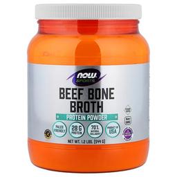 나우푸드 NOW Foods, 스포츠, 소뼈 육수 단백질 분말, 544g(1.2lb)