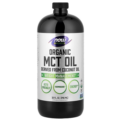 나우푸드 NOW Foods, 스포츠, 유기농 MCT 오일, 946ml(32fl oz) 상세 이미지