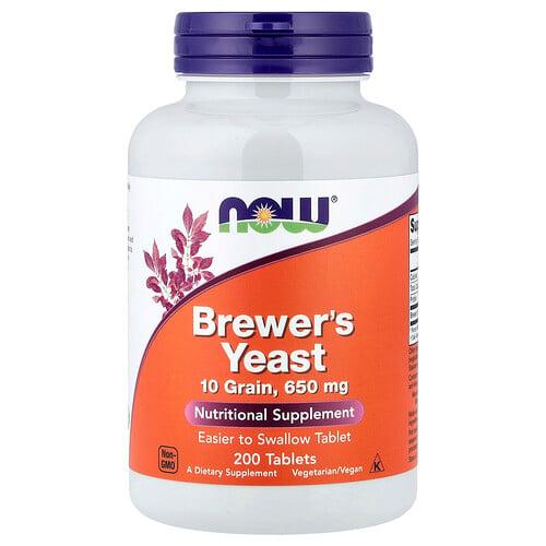 나우푸드 NOW Foods, 맥주 효모, 650mg, 200정 상품 이미지