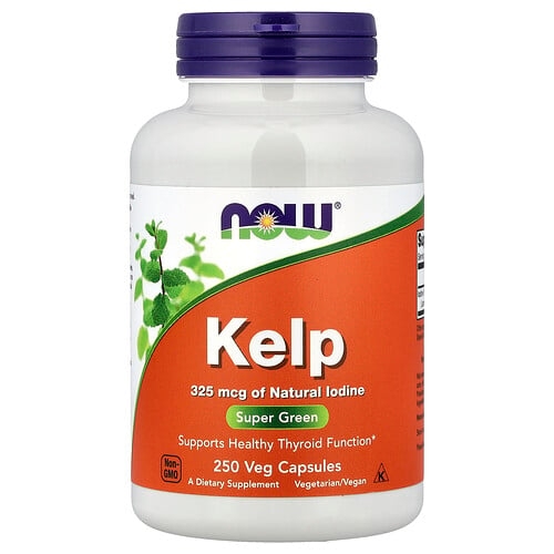 나우푸드 NOW Foods, 해조류, 325mcg, 베지 캡슐 250정 상세 이미지