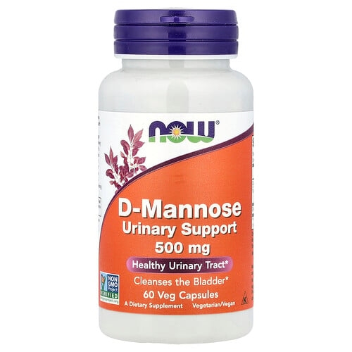 나우푸드 NOW Foods, d-만노스, 베지 캡슐 60정(캡슐 1정당 500mg) 상세 이미지