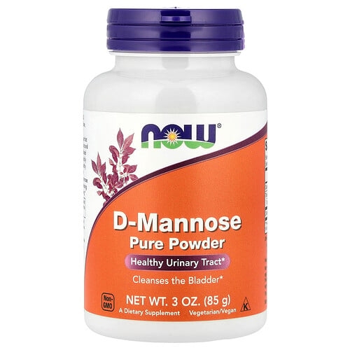 나우푸드 NOW Foods, 유기농 인증 D-마노스 순수 분말, 85g(3oz) 상세 이미지