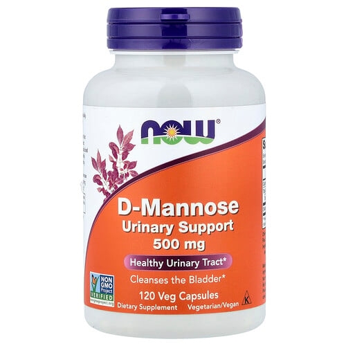 나우푸드 NOW Foods, D-마노스, 500mg, 베지 캡슐 120정 상세 이미지