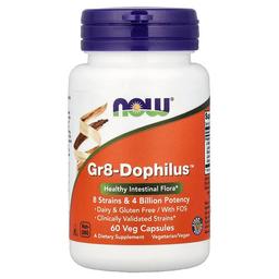 나우푸드 NOW Foods, Gr8-Dophilus™, 베지 캡슐 60정