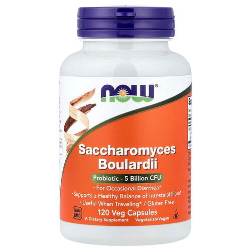 나우푸드 NOW Foods, 사카로미세스 보울라디, 50억CFU, 베지 캡슐 120정 상품 이미지