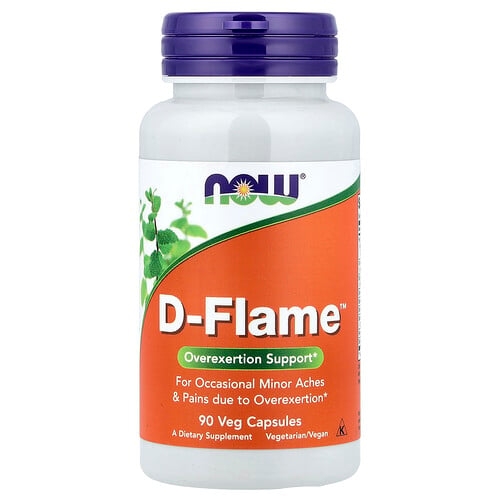 나우푸드 NOW Foods, D-Flame™, 베지 캡슐 90정 상세 이미지