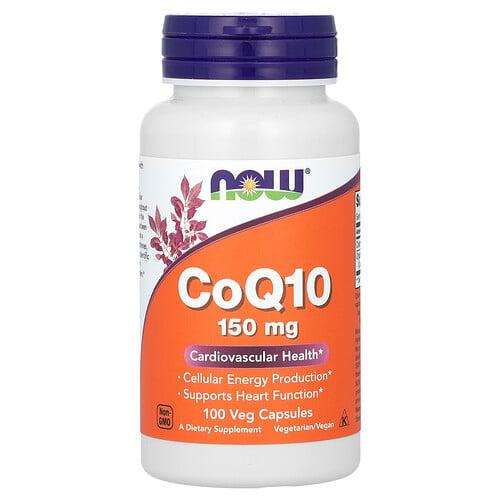 나우푸드 NOW Foods, CoQ10, 150mg, 베지 캡슐 100정 상품 이미지