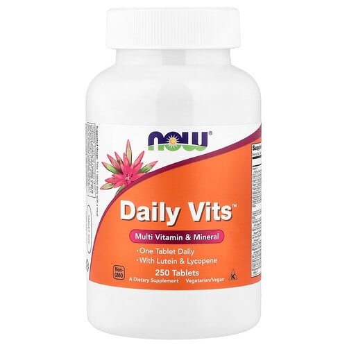 나우푸드 NOW Foods, Daily Vits™, 종합비타민 & 미네랄, 250정 상세 이미지