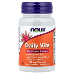 나우푸드 NOW Foods, Daily Vits™, 베지 캡슐 30정