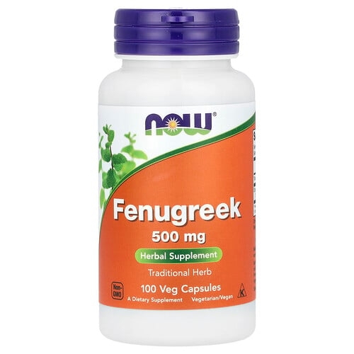 나우푸드 NOW Foods, 호로파, 500mg, 베지 캡슐 100정 상세 이미지