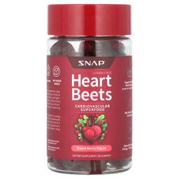 스냅 서플리먼츠 Snap Supplements, 하트 비트, 믹스 베리, 구미젤리 60개