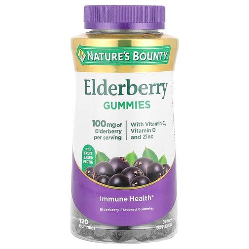 네이쳐스 바우티 Nature's Bounty, 엘더베리 구미젤리, 구미젤리 120개 상품 이미지