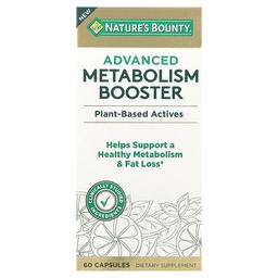 네이쳐스 바우티 Nature's Bounty, 어드밴스드 Metabolism Booster, 캡슐 60정