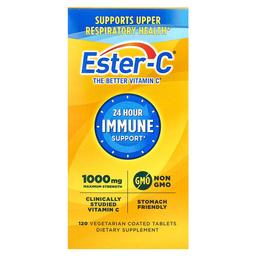네이쳐스 바우티 Nature's Bounty, Ester-C, 맥시멈 스트렝스 1,000mg, 베지 코팅 120정
