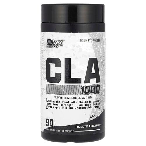 뉴트렉스 리서치 랩 Nutrex Research, CLA 1000, 1,000mg, 소프트젤 90정 상품 이미지