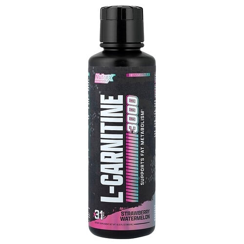 뉴트렉스 리서치 랩 Nutrex Research, L-카르니틴 3000, 딸기 수박, 465ml(15.72fl oz) 상세 이미지