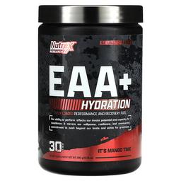 뉴트렉스 리서치 랩 Nutrex Research, EAA 및 하이드레이션, 잇츠 망고 타임, 390g(13.76oz)