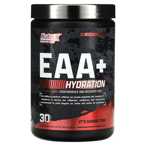 뉴트렉스 리서치 랩 Nutrex Research, EAA 및 하이드레이션, 잇츠 망고 타임, 390g(13.76oz) 상품 이미지
