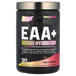 뉴트렉스 리서치 랩 Nutrex Research, EAA + 하이드레이션, 핑크 레모네이드, 390g(13.76oz)