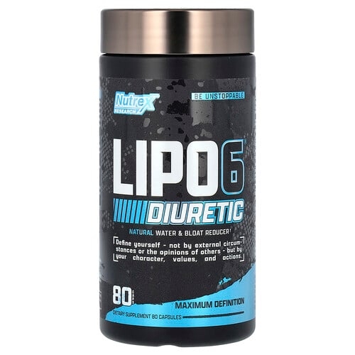 뉴트렉스 리서치 랩 Nutrex Research, LIPO-6 이뇨제, 캡슐 80정 상세 이미지