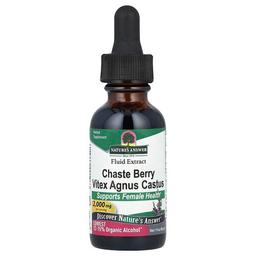 네이쳐스 엔서 Nature's Answer, 체이스트, Berry Vitex Agnuscastus, 액상 추출물, 2,000mg, 30ml(1fl oz)