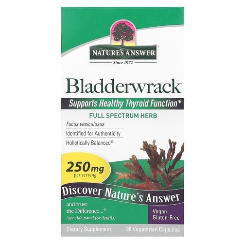 네이쳐스 엔서 Nature's Answer, 블래더랙, 250mg, 베지 캡슐 90정 상세 이미지
