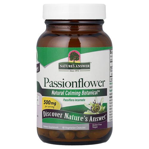 네이쳐스 엔서 Nature's Answer, 시계꽃, 베지 캡슐 60정(캡슐 1정당 250mg) 상품 이미지