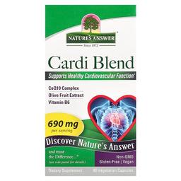 네이쳐스 엔서 Nature's Answer, Cardi Blend, 베지 캡슐 60정