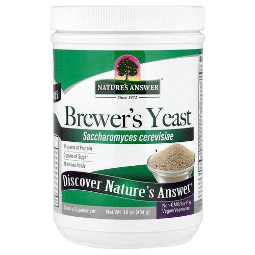 네이쳐스 엔서 Nature's Answer, 맥주 효모, 454g(16oz) 상품 이미지