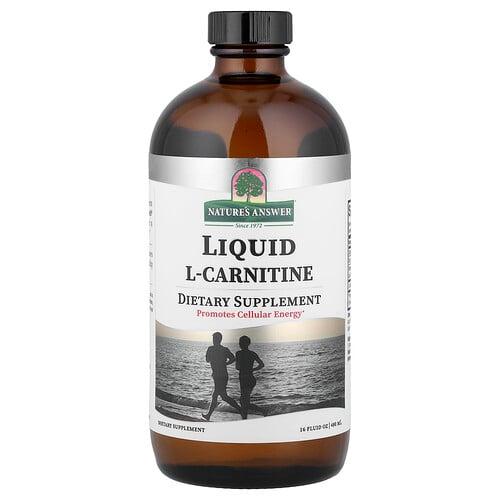 네이쳐스 엔서 Nature's Answer, 액상 L-카르니틴, 480ml(16fl oz) 상품 이미지