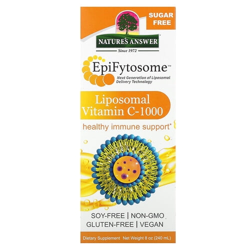 네이쳐스 엔서 Nature's Answer, Epiifytoomes, 리포소말 비타민C -1000, 240ml(8oz) 상세 이미지