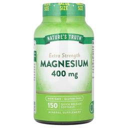 네이쳐스 트루 Nature's Truth, 마그네슘, 400mg, 속방형 소프트젤 150정