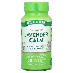 네이쳐스 트루 Nature's Truth, 라벤더 Calm™, 속방형 소프트젤 50정(소프트젤 1정당 80mg)