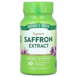 네이쳐스 트루 Nature's Truth, 수프림 사프란 추출물, 빠른 방출 캡슐 60정(캡슐 1정당 88.5mg)