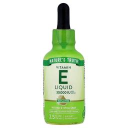 네이쳐스 트루 Nature's Truth, 액상 비타민E, 74ml(2.5fl oz)