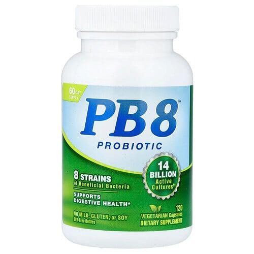 뉴트리션 나우 Nutrition Now, PB 8™ 프로바이오틱, 캡슐 120정(캡슐당 70억CFU) 상품 이미지