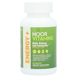 누어 비타민 Noor Vitamins, 일상 에너지 및 면역력 보충제, 블랙 씨드, 60정