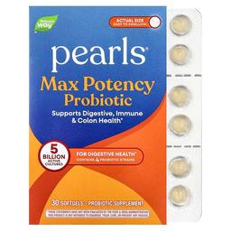 네이쳐스 웨이 Nature's Way, Pearls®, 프로바이오틱, 최대 효능, 50억CFU, 소프트젤 30정
