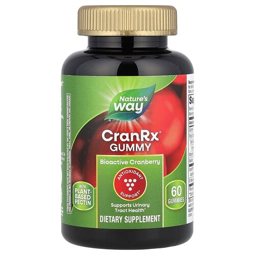네이쳐스 웨이 Nature's Way, CranRx® 구미젤리, BioActive 크랜베리, 구미젤리 60개 상세 이미지