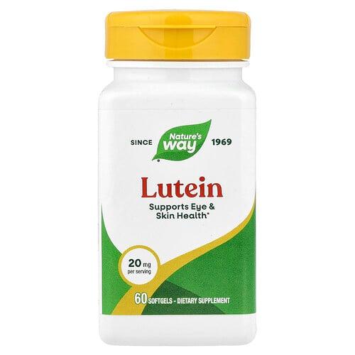네이쳐스 웨이 Nature's Way, 루테인, 20mg, 소프트젤 60정 상품 이미지