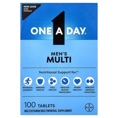 원어데이 One-A-Day, 남성용 멀티, 100정 상품 이미지