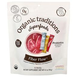Organic Traditions, Fiber Flow™, 버라이어티 팩, 스틱 12개, 118g(4.1oz)